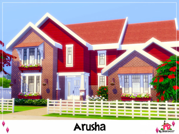 Sims 4 Arusha house by sharon337 at TSR