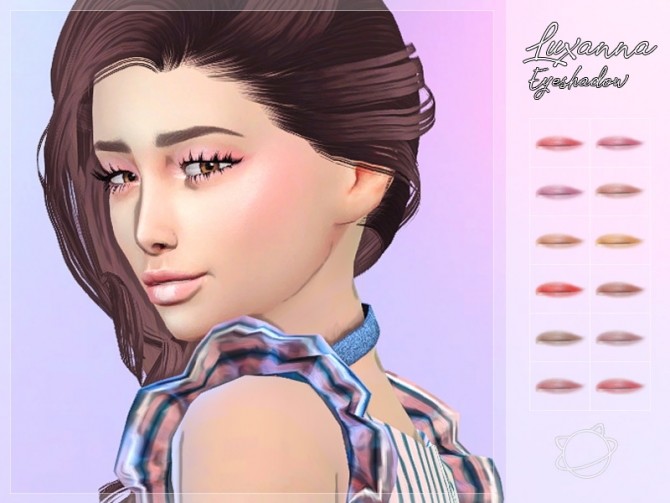 Sims 4 Luxanna Eyeshadow at Yuumia Universe CC