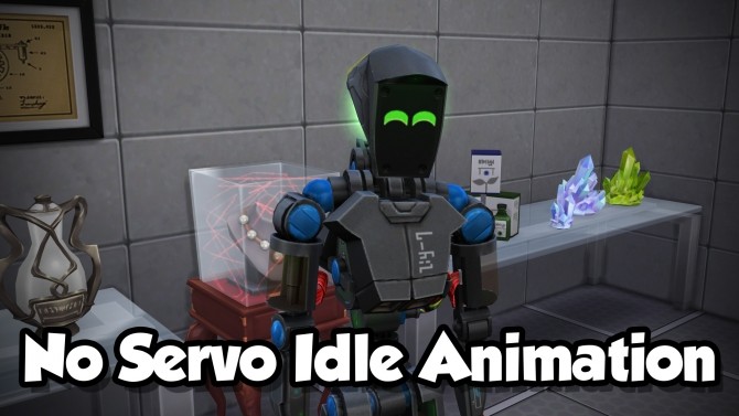 Sims 4 No Servo Idle Animation by Myfharad at Mod The Sims