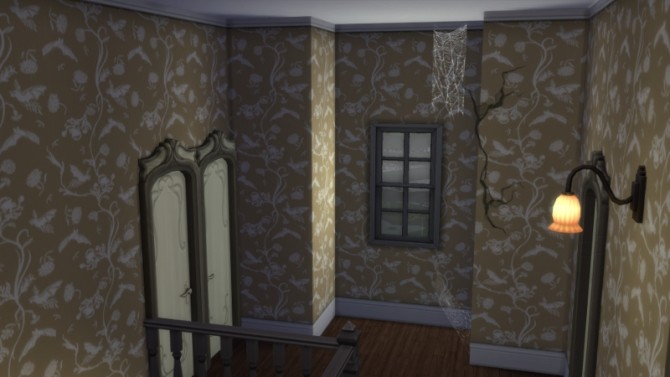 Sims 4 Abandoned Victorian house by Christine at CC4Sims