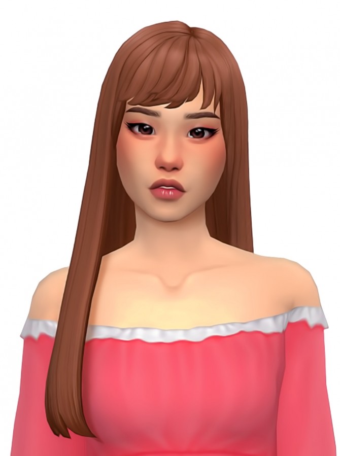 Sims 4 Wish hairstyle at Simandy