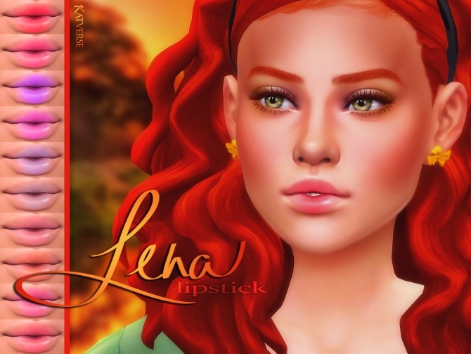 Sims 4 Lena Lipstick at Katverse