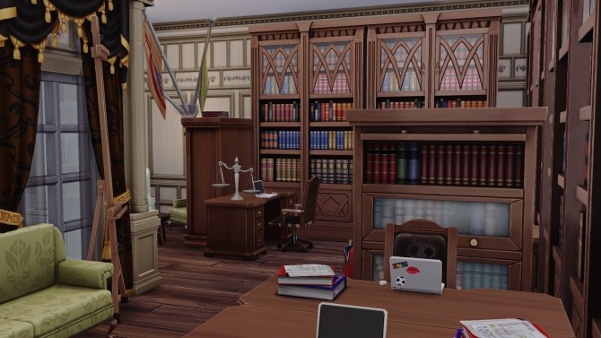 Sims 4 Britechester Student Dorm Hall at Akai Sims – kaibellvert