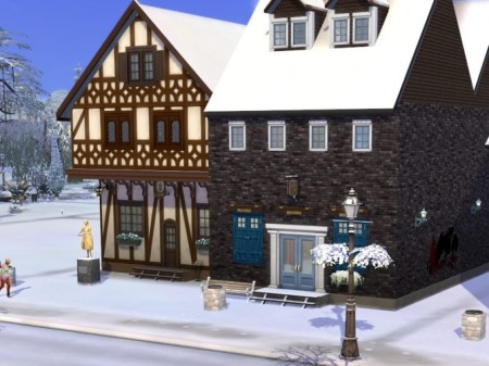 The Tower center at KyriaT’s Sims 4 World