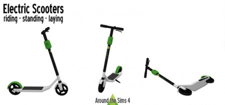 Electric scooters by Sandy at Around the Sims 4