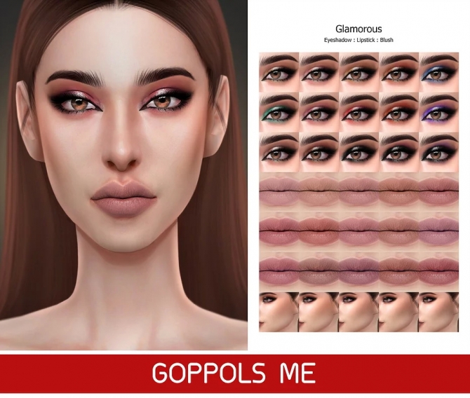 GPME-GOLD Glamorous Set at GOPPOLS Me » Sims 4 Updates