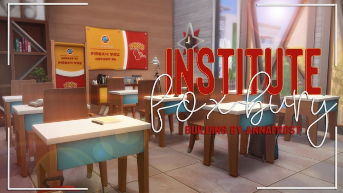 Larry`s Lagoon Foxbury Institute at Anna Frost » Sims 4 ...