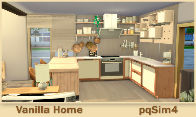 Sims 4 Vanilla Home at pqSims4