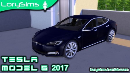 Tesla Model S 2017 at LorySims