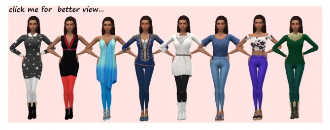 Sims 4 GP06 ACCESSORY JEANS at Sims4Sue
