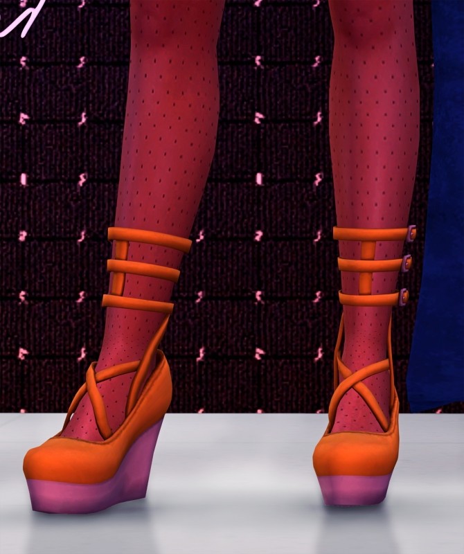 Sims 4 Ballerina & Olive Platforms at Astya96