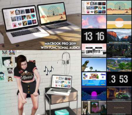 MacBook Pro 2019 with functional audio at Descargas Sims