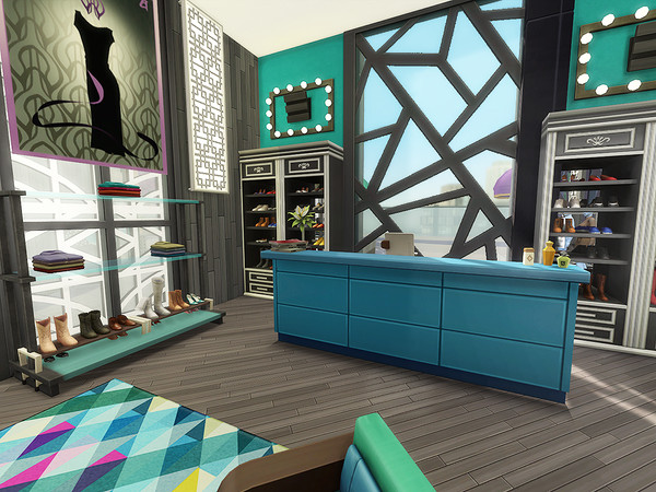 Sims 4 Boutique by Ineliz at TSR