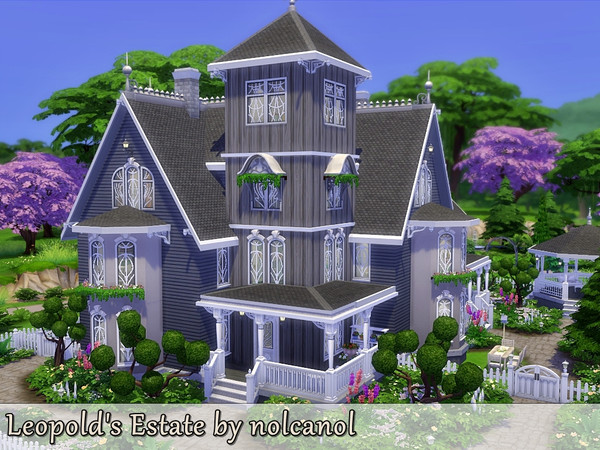 Sims 4 Leopolds Estate by nolcanol at TSR