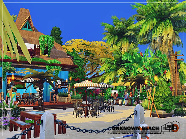 Sims 4 Unknown beach by Danuta720 at TSR
