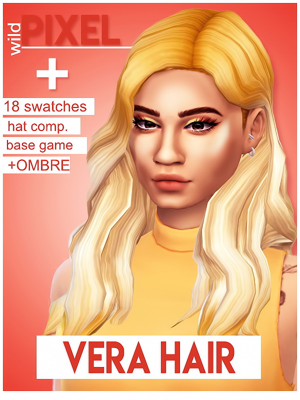 Sims 4 VERA HAIR at Wild Pixel