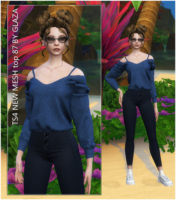 Sims 4 Top 87 (P) at All by Glaza