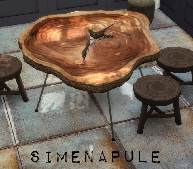 Sims 4 Adalia Table by Ronja at Simenapule