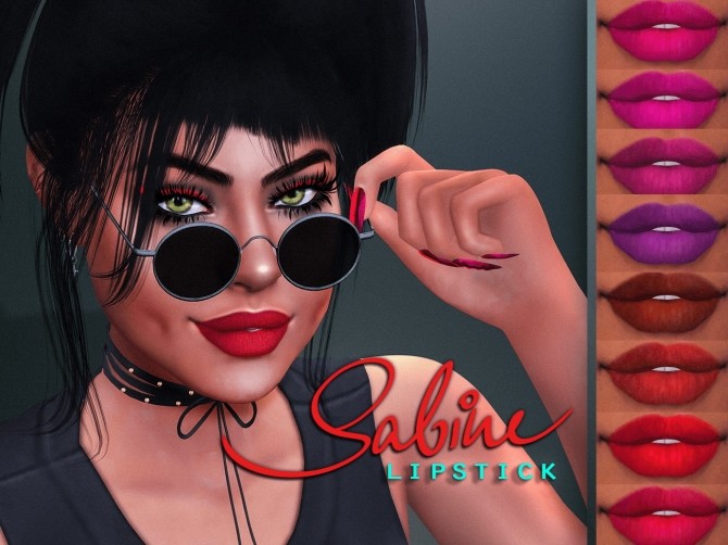 Sims 4 Sabine Lipstick at Katverse