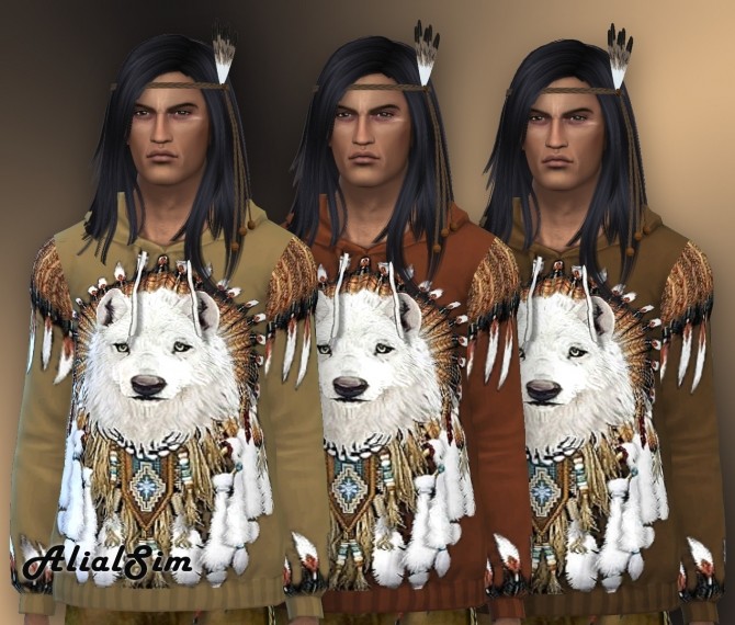 Sims 4 Wolf Sweater at Alial Sim