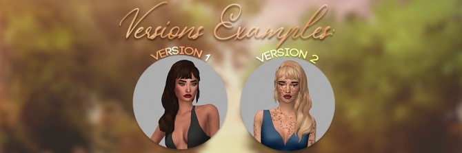 Sims 4 BANG BANG HAIR 2 versions at Candy Sims 4