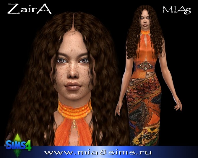 Sims 4 ZAIRA at Mia8Sims