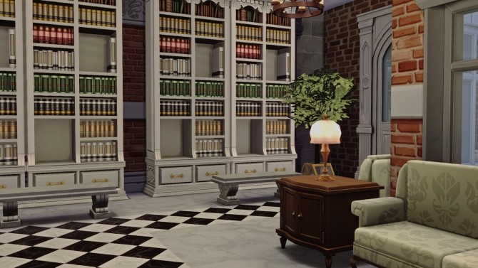 Sims 4 Britechester Library at Akai Sims – kaibellvert