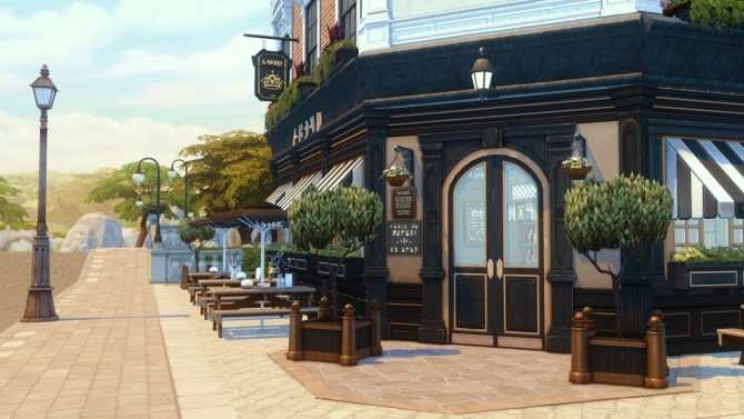 Sims 4 Pepper’s British AF Pub at Harrie