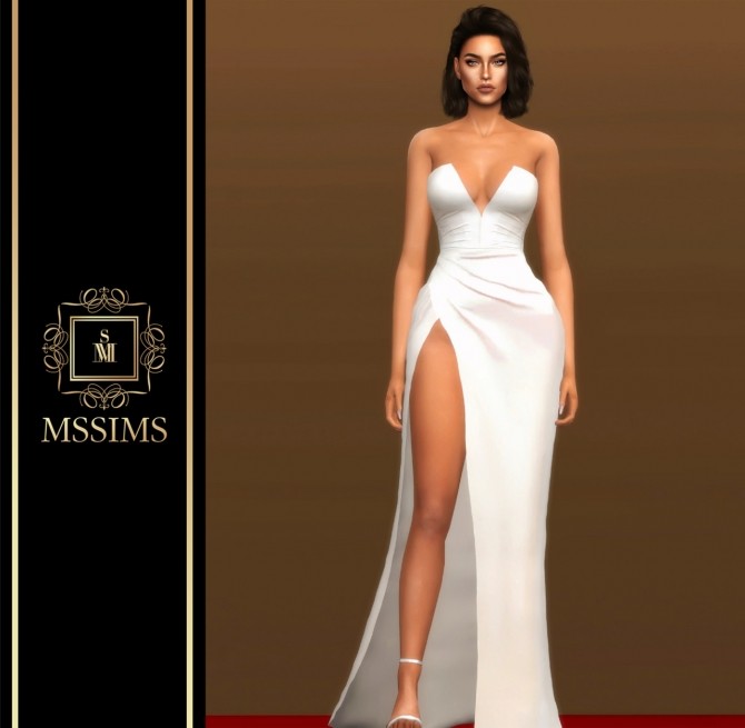 Sims 4 AV GOWN (P) at MSSIMS