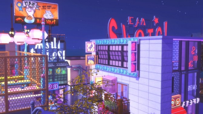 Sims 4 Downtown Nightclub at GravySims