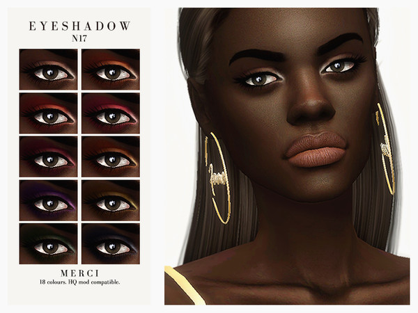 Sims 4 Eyeshadow N17 by Merci at TSR