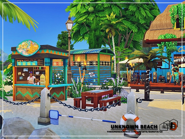 Sims 4 Unknown beach by Danuta720 at TSR
