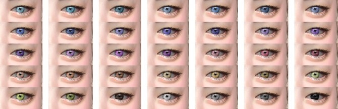 Sims 4 Whale Eyes at MINZZA