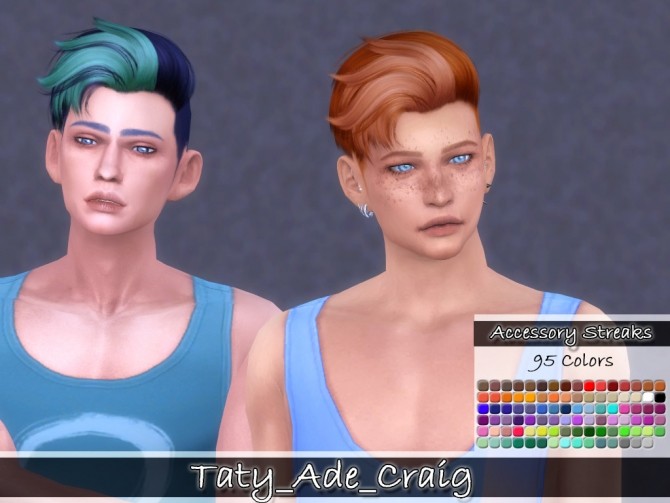 Sims 4 Ade Craing hair retexture at Taty – Eámanë Palantír