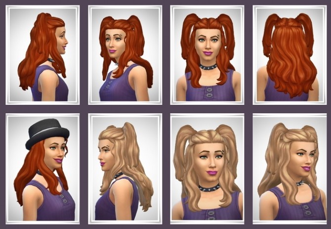 Sims 4 Sadie Hair at Birksches Sims Blog