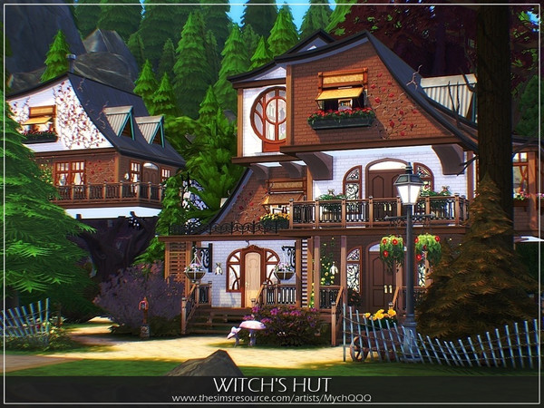 Sims 4 Witchs Hut by MychQQQ at TSR
