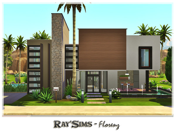 Sims 4 Florenz house by Ray Sims at TSR