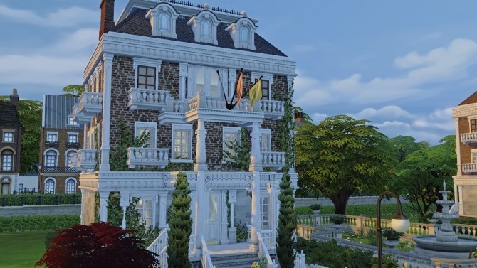 Sims 4 Drakka Sorority house at Akai Sims – kaibellvert