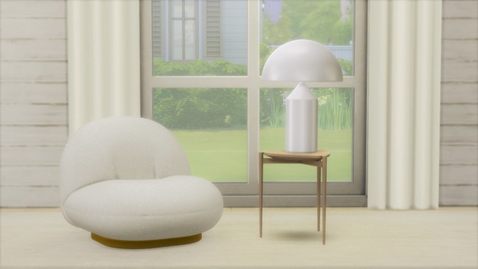 Sims 4 ATOLLO TABLE LAMP (P) at Meinkatz Creations