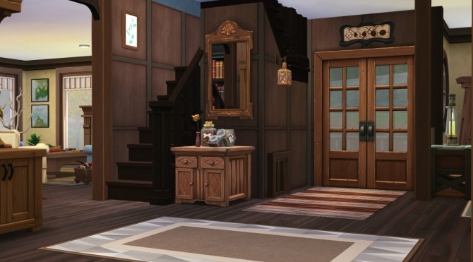 Sims 4 Cozy Victorian family home at Jenba Sims