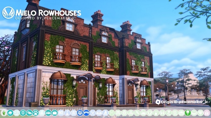Sims 4 Mielo Rowhouses at Simsational Designs