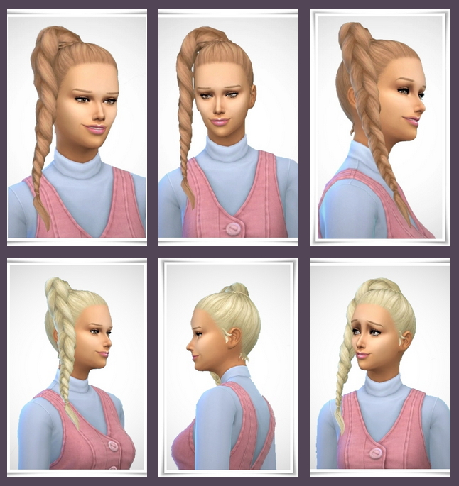 Sims 4 Maisy Hair at Birksches Sims Blog