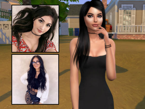 Sims 4 Lia (SSSniperWolf) by divaka45 at TSR