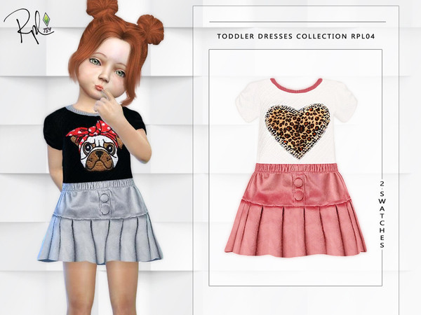 Sims 4 Toddler Dresses Collection RPL04 by RobertaPLobo at TSR
