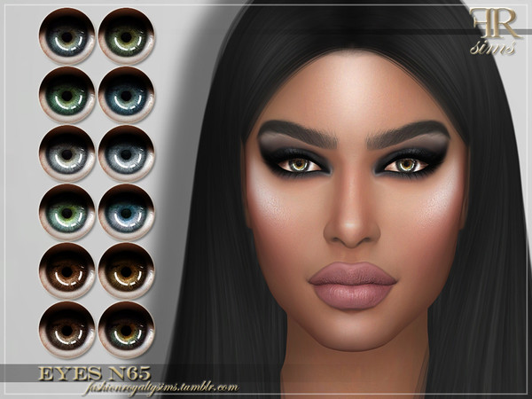 Sims 4 FRS Eyes N65 by FashionRoyaltySims at TSR