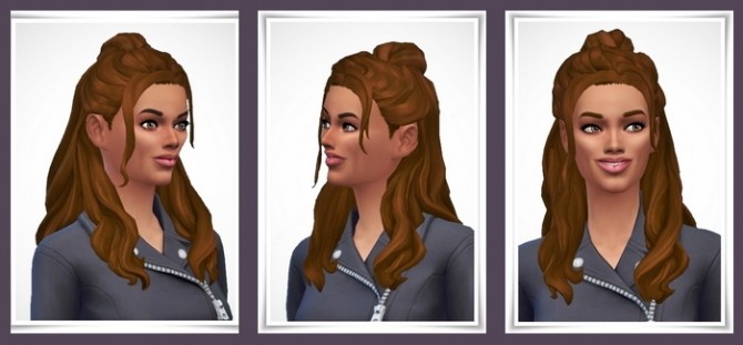 Sims 4 Lily Hair at Birksches Sims Blog