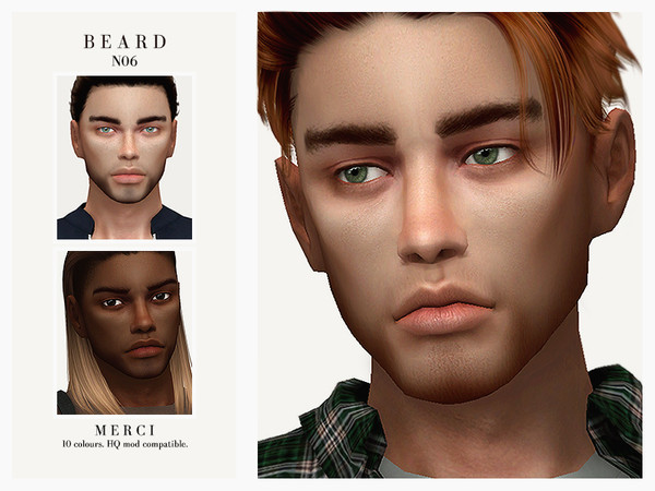 Sims 4 Beard N06 by Merci at TSR