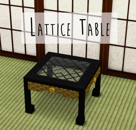 Lattice Table at Teanmoon