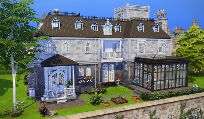 Sims 4 L’Antre du Dragon house by Rope at Simsontherope