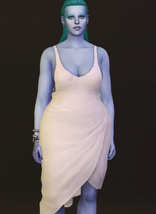 Sims 4 Night Wear Slip dress at Rusty Nail